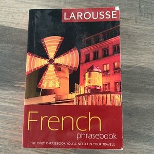 Larousse French phrase book, pocket size
